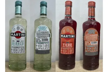 Russian-made versions of Martini beverages. (Source: The Insider)