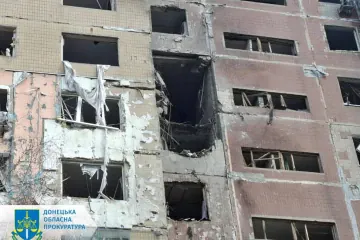 Russian Shelling in Kramatorsk Injures Eight People, Including Two Children Russian Shelling in Kramatorsk Injures Eight People, Including Two Children