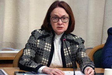 Russian Central Bank Chairwoman Elvira Nabiullina. (Source: Getty Images)