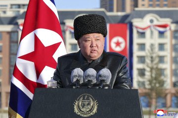 North Korean leader Kim Jong Un. (Source: Getty Images)