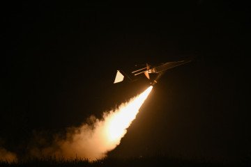 A Ukrainian long-range strike drone operated by the 9th "Madyar's Birds" Battalion. (Source: AFP/Getty Images)