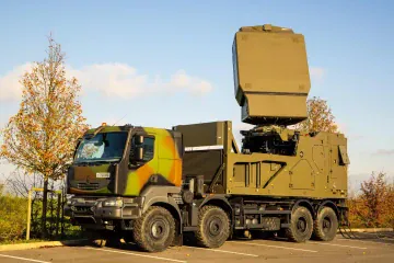 Illustrative image. Multifunctional “Ground Fire” radar from Thales. (Source: Thales)
