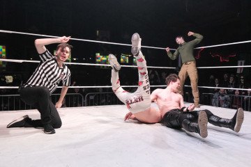 Meet the Wild Ukrainian Wrestling Scene Where Bruises, Beer, and Air Raids Collide