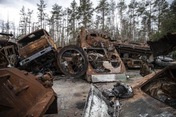 Sevastopol Partisans Reveal Dozens of Dumped Russian Military Vehicles, Exposing Maintenance Failures