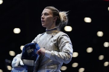 Ukrainian Fencer Olha Kharlan Advances to Olympic Quarterfinals Ukrainian Fencer Olha Kharlan Advances to Olympic Quarterfinals