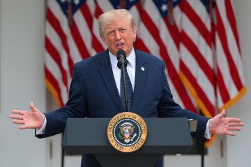 US President Donald Trump speaks at the White House on July 06, 2026 in Washington, DC. (Source: Getty Images) US President Donald Trump speaks at the White House on July 06, 2026 in Washington, DC. (Source: Getty Images)