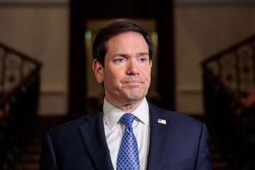 US Secretary of State Marco Rubio looks on upon his arrival at the Taj Mahal Palace Hotel in Mumbai on October 20, 2026. (Source: Getty Images) US Secretary of State Marco Rubio looks on upon his arrival at the Taj Mahal Palace Hotel in Mumbai on October 20, 2026. (Source: Getty Images)
