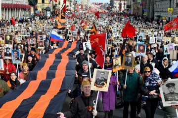 La marcha del Regimiento Inmortal con símbolos soviéticos volverá a DC por primera vez en años