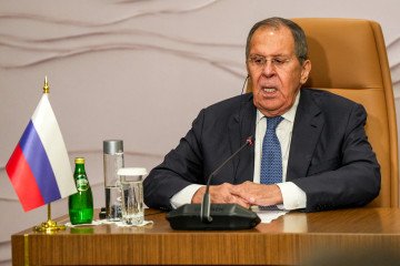 Russia's Foreign Minister Sergei Lavrov. (Source: Getty Images)