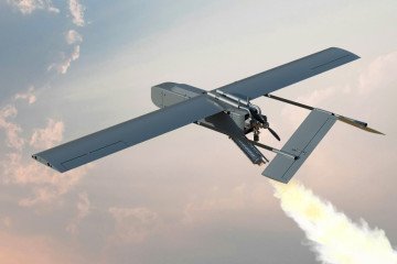 Ukrainian FP-2 long-range strike drone in flight. Illustrative image. (Photo: Open source)
