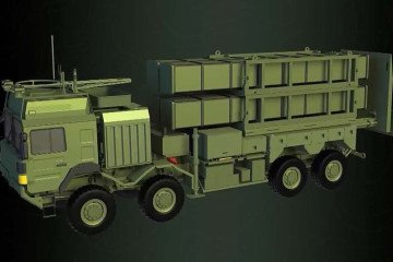 Ukrainian “Kilchen” surface-to-air missile launch system, 2021. (Source: Apostrophetv)