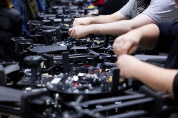 Ukrainian production of FPV drones. (Source: Ministry of Defense of Ukraine)