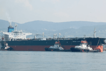 James II tanker, sailing under the Palau flag. Illustrative photo. (Source: HUR)