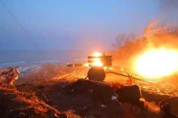 Rare North Korean Type 75 Rocket Launcher Wiped Out by Ukraine’s Elite Presidential Brigade, Video Rare North Korean Type 75 Rocket Launcher Wiped Out by Ukraine’s Elite Presidential Brigade, Video