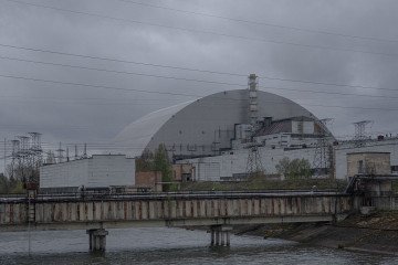 Reactor four at the Chornobyl nuclear power plant in Chornobyl, Ukraine, on April 26, 2026. (Source: Getty Images) Reactor four at the Chornobyl nuclear power plant in Chornobyl, Ukraine, on April 26, 2026. (Source: Getty Images)