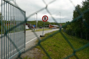 Storskog border crossing station at the Norwegian-Russian border near Elvenes, Norway on July 4, 2023. (Source: Getty Images)