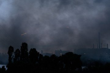 Russia Launches 126 Ballistic Missiles in July Marking Highest Monthly Surge of the Year Black smoke rises into the sky after Russian drone strikes in Kyiv. (Source: Getty Images)