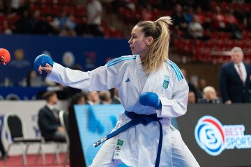 Ukrainian Karate Star Anzhelika Terliuga Claims 2025 World Games Silver in Comeback Season