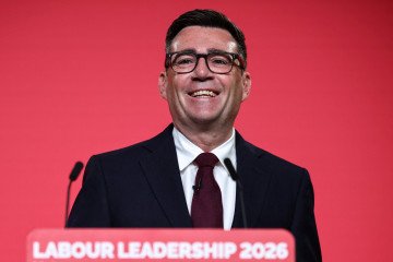 Andy Burnham speaks after being confirmed as the Labour Party's new leader and the country's next prime minister, during “Labour's Special Conference” in central London on July 17, 2026. (Source: Getty Images)