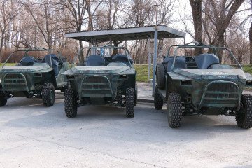 Ukrainian Predator off-road buggies, 2025. (Source: Suspilne)