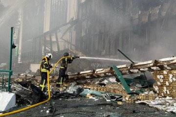 Russian Strike Targets Boeing Office in Kyiv, Financial Times Reports Russian Strike Targets Boeing Office in Kyiv, Financial Times Reports