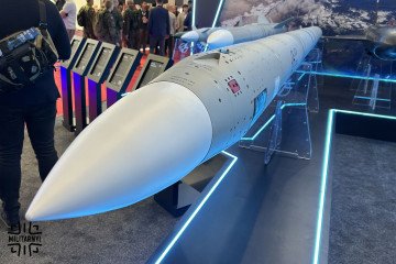 Upgraded Vilkha missile by Ukraine’s Luch Design Bureau at MSPO 2026. (Source: Militarnyi) Upgraded Vilkha missile by Ukraine’s Luch Design Bureau at MSPO 2026. (Source: Militarnyi)