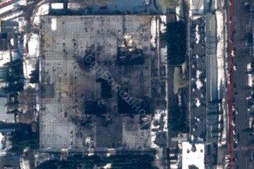 Aftermath of a Storm Shadow strike on a Kremniy EL plant in Bryansk, Bryansk region, Russia, March 11, 2026. (Source: CyberBoroshno)