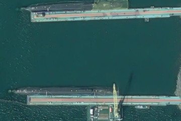 Satellite imagery of the Rybachiy naval base. (Source: advisor to the Ministry of Defense)