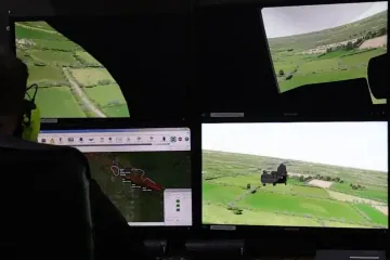 UK Inzpire to Train Ukrainian Pilots in Advanced Air Tactics and Mission Planning Aviation tactical training by Inzpire Limited on the Chinook simulator. (Source: Іnzpire)