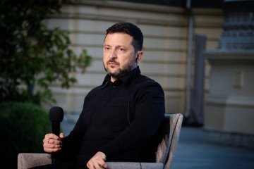 President of Ukraine Volodymyr Zelenskyy. (Source: Getty Images)