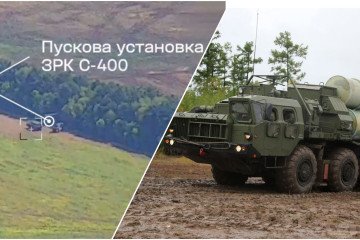 Ukrainian Hit on Russian S-300/400 Air Defense System, Video