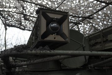 Laser Weapons Could Reach Ukraine’s Front Lines Within Months, Military Says They Can Down Drones A missile sits in launch system of the 9K35 Strela-10 SAM system at the position of the 72nd Mechanized Brigade. (Source: Getty Images)