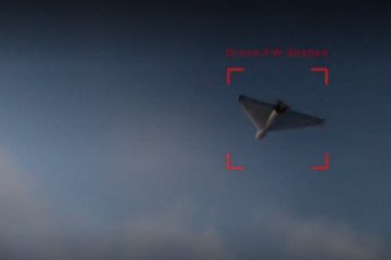 French Firm Alta Ares Starts Producing X-Wing Interceptor Drone Proven in Ukraine Against Shahed Drones A promotional image of the X-Wing interceptor, a vertical takeoff and landing drone developed by the company Alta Ares, was deployed in Ukraine for interception missions. (Source: Militarnyi)