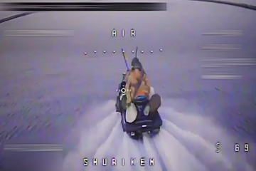 Video: Ukrainian Forces Eliminate Russian Fighters on Jet Ski Using FPV Drone