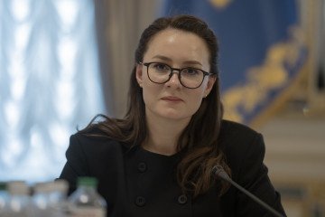 Ukrainian Prime Minister Yulia Svyrydenko attends a government briefing in Kyiv alongside President Volodymyr Zelenskyy and Cabinet members on March 5, 2026. (Source: Getty Images) Ukrainian Prime Minister Yulia Svyrydenko attends a government briefing in Kyiv alongside President Volodymyr Zelenskyy and Cabinet members on March 5, 2026. (Source: Getty Images)