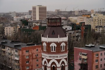 Russians Buy New Apartments Built on Mariupol Ruins With 2% Mortgages A general view of the city of Mariupol. (Source: Getty Images)