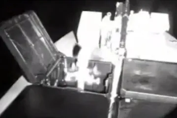 Interceptor drone launch from an unmanned surface vessel during a maritime operation against a Russian Shahed UAV. (Source: Unmanned Systems Forces of Ukraine)