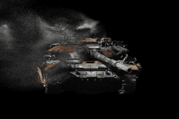 Illustrative image. Destroyed Russian T-72B3 main battle tank. (Source: UNITED24 Media/Oleksandr Manukians)