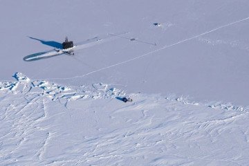 Russia Allegedly Developing Secret Project to Plant Nuclear Missiles on the Arctic Ocean Seabed Illustrative image of a submarine in the Arctic (Photo: Open source)