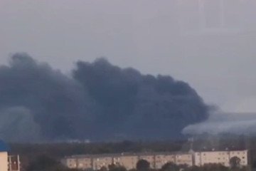 Ukrainian Drones Successfully Target Russian Fuel Depot in Adygea Ukrainian Drones Successfully Target Russian Fuel Depot in Adygea