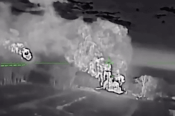 Ukrainian strike on a Russian artillery ammunition depot in the Russian-occupied Luhansk region on September 7, 2026. (Source: Ukraine’s Special Operations Forces)