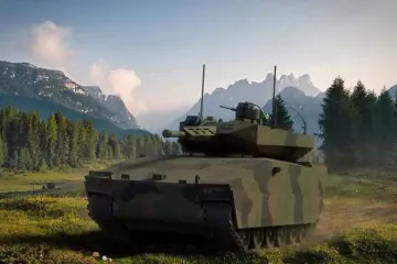 Render of the XM30 infantry fighting vehicle prototype proposed under the US Army’s Bradley replacement program. (Source: Rheinmetall) Render of the XM30 infantry fighting vehicle prototype proposed under the US Army’s Bradley replacement program. (Source: Rheinmetall)