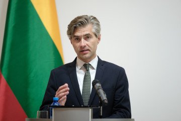 Lithuanian Foreign Minister Slams Russian "Terror" Attacks on Kyiv and Odesa