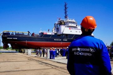 Mikhail Chekov, a Project 22870 rescue and towing ship in 2024. (Photo: open source) Mikhail Chekov, a Project 22870 rescue and towing ship in 2024. (Photo: open source)