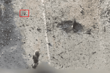 Russian soldier moments before his own drone operator kills him for trying to surrender, October 20, 2025. (Source: Operational Command South)