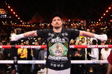 Oleksandr Usyk Speaks Out Against Russian Return to the Olympic Games Ukrainian heavyweight boxer Oleksandr Usyk. (Source Getty Images)