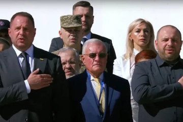 Kellogg, Canadian PM Carney, and NATO Allies Mark Ukraine’s Independence Day in Kyiv