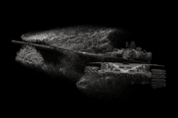 Illustrative image. A destroyed Russian main battle tank. (Source: UNITED24 Media/Oleksandr Manukians)