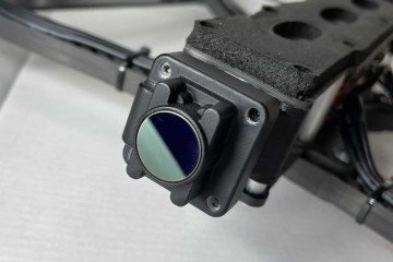 Odd Systems thermal imaging sensor on a drone. Odd Systems thermal imaging sensor on a drone.