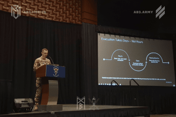 The Training and Assault Company (NSHR) and medics from the 3rd Army Corps at the US Scientific Assembly on Tactical Medicine. (Source: 3rd Army Corps)
